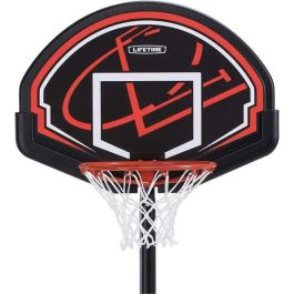 Canasta baloncesto polietileno lifetime portátil ajustable con tablero de altura 165-222 cm Canasta baloncesto polietileno lifetime portátil ajustable con tablero de altura 165-222 cm