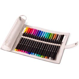 STAEDTLER 334 PC20P Fineliner triplus, 20 Colores Surtidos, Punta de Fibra de 1mm, Forma Triangular, con Estuche Precio: 38.95000043. SKU: B12Y8JMJCS