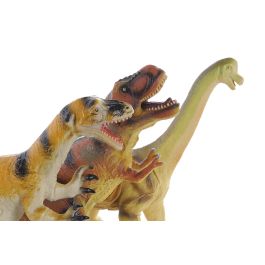 DKD Home Decor Juguete Dinosaurio Blando Multicolor 50 x 20 x 10 cm (12 Unidades)