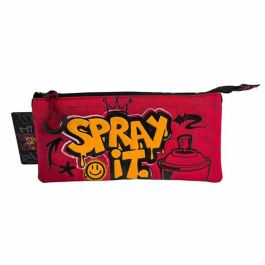 Estuche triple ranking grafitti.11 x 23 x 5 cm. Estuche triple ranking grafitti.11 x 23 x 5 cm.