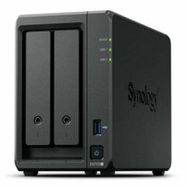 Synology DS725+ NAS DiskStation 2 Bahías 3.5"/2.5" 4GB DDR4 Torre para Hogar/Empresa con 2.5GbE y NVMe