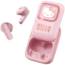 OTL Technologies Auriculares inalámbricos Hello Kitty TWS deslizantes Bluetooth V5.3 con pantalla LED y estuche de carga USB-C 16h Precio: 35.58999983. SKU: B1AAT94TA3