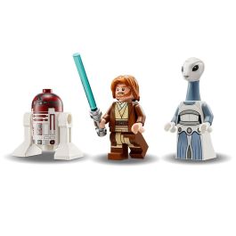 LEGO 75333 Star Wars Jedi Starfighter de Obi-Wan Kenobi - Set de Construcción para Jugar y Coleccionar - El Ataque de los Clones