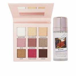 Revolution Make Up FRIENDS X REVOLUTION RACHEL Lote Sombra de Ojos & Mini Fijador Spray Maquillaje 9 Tonos Neutros Rosados Set 2 pz Precio: 14.69000016. SKU: B17V445LNF
