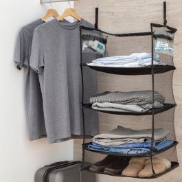 Estantería Plegable Organizadora Portátil para Equipaje Sleekbag InnovaGoods