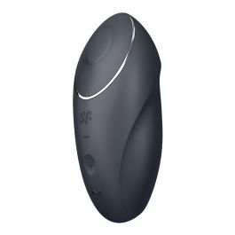 Satisfyer Tap climax 1 sensual tapping lay-on vibrador gris Satisfyer Tap climax 1 sensual tapping lay-on vibrador gris