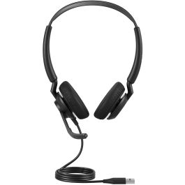 Jabra Engage 50 II Stereo Auriculares Binaurales Oficina/Centro de Llamadas Conexión USB-A UC Negro