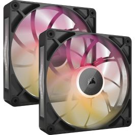 Corsair CO-9051036-WW Refrigeración PC Kit Doble Ventilador iCUE LINK RX140 RGB Max