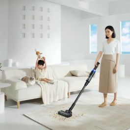 Eziclean EZI1717081890313 Aspiradora inalámbrica Cyclowash P12 Combo húmedo y seco 200W, 25 min, 13.5 kPa, Negra