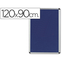 Q-connect Tablero de Anuncios Mural Grande de Fieltro Azul 120x90 cm para Uso Interior Precio: 80.6899995. SKU: B1EEMD7YT7