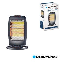 Blaupunkt Estufa de Cuarzo 3 Tubos Oscilante, 1200 W - Calefacción Eléctrica