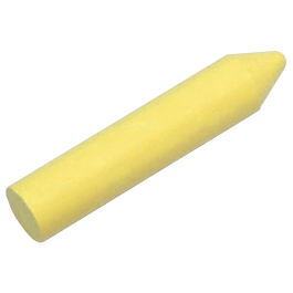 Dacs Lápices de cera unicolor amarillo claro, caja de 12 unidades