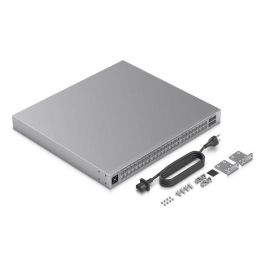 UBIQUITI NETWORKS UniFi Pro Max 48 PoE Switch Gestionado L3 Gigabit Ethernet 48 Puertos PoE Montaje Rack 1U Gris