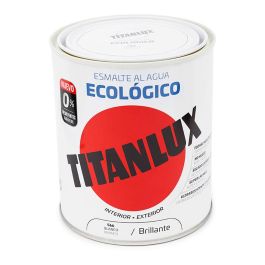 Esmalte ecológico al agua blanco brillante 750 ml titanlux 00t056634