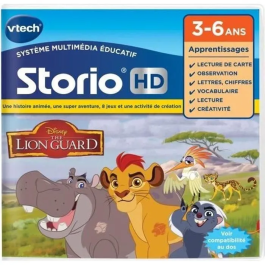 VTECH Storio Juego Educativo Guardia del Rey León - Idioma Francés - De 3 a 7 años
