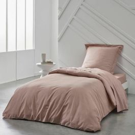 Hoy esencial hoy drap - 90 x 190 cm - 1 persona - 100% une algodón - rosa de arena