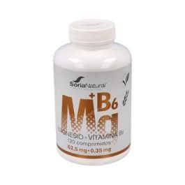 Soria Natural Magnesio + Vitamina B6 Liberación Sostenida 1550mg 120 Comprimidos para Cansancio y Fatiga Precio: 25.4999998. SKU: B1AWN8QR7Z