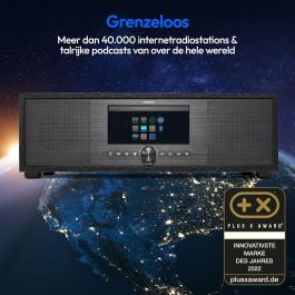MEDION MED4061275196573 Sistema Todo en Uno Radio Internet DAB/FM CD Sonido 2.1 80W RMS