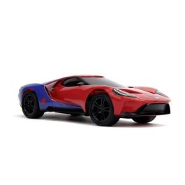 JADA SMO4006333098130 - Marvel Spiderman RC 1/16 Ford GT - Coche Teledirigido para Niños de 6+ Años