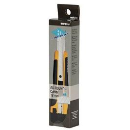 WEDO Cúter Allround 78 618 con Cuchilla de 18 mm, Incluye 2 Cuchillas de Repuesto