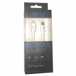 Cable USB-C a Lightning iggual IGG317761 Precio: 4.49999968. SKU: S0233231