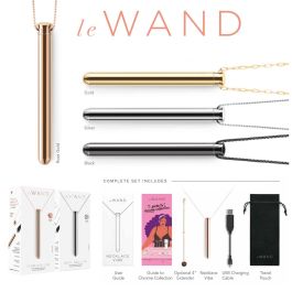Bala Vibradora Le Wand Necklace Colgante Plateado Bala Vibradora Le Wand Necklace Colgante Plateado
