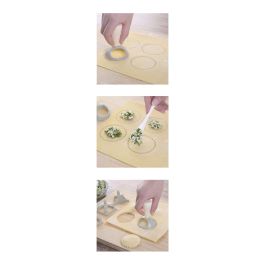 Quttin Corta Pastas Ravioli 4 Formas 30,5 cm x 11 cm x 6,3 cm (12 Unidades)