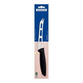 Tramontina Cuchillo para Queso Plenus Negro 15,24 cm Acero Inoxidable Mango Polipropileno