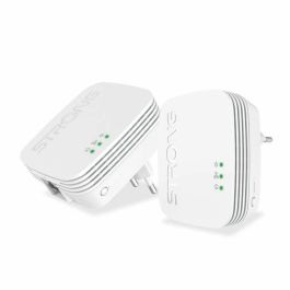 Strong STR169613854601 Kit CPL FUERTE Paquete triple Powerline Wi-Fi 600 con Punto de Acceso de 300 MB