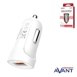 AVANT CONNECT Adaptador de coche 2A carga rápida QC 3.0 Precio: 2.4563. SKU: B17E7DA8WZ