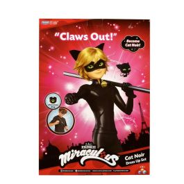 Bandai Miraculous Conjunto de Transformación Gato Negro - Incluye Máscara, Joyas, Kwami y Accesorio Mágico para Niños +4 años