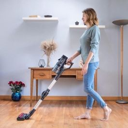 Aspiradora escoba sin cable - EZICLEAN Cycloboost FR15 Animal Fabricada en Francia - 450 W - 80 min - 30 kPa - Negra Aspiradora escoba sin cable - EZICLEAN Cycloboost FR15 Animal Fabricada en Francia - 450 W - 80 min - 30 kPa - Negra