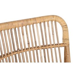 DKD Home Decor Silla Balines de Ratán y Bambú Natural 61x84x47cm con Altura Asiento 42cm