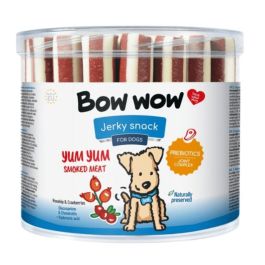 Bowwow Yum Yum Carne Ahumada 35un, Snack para Perros con Glucosamina y Ácido Hialurónico, Salud Articular Precio: 29.5361. SKU: B196PVZ3JZ