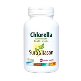 SURA VITASAN Chlorella 100% Pura Orgánica 300 Cápsulas Microalga Verde de Alta Digestibilidad con Clorofila Precio: 61.5000001. SKU: B15LMCRS9K