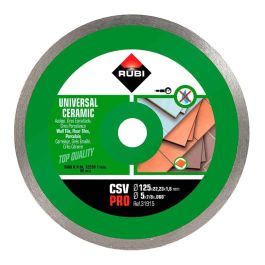 Rubi Disco diamantado CSV Ø125mm Pro r31915 para corte en seco de baldosa cerámica