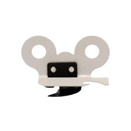 Cook Concept Abrelatas Mariposa Manual Fácil de Usar Metal Altura 7.5 cm Colores Surtidos