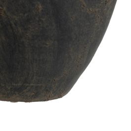 Jarrón Asa Gris Envejecido Barro 26 X 26 X 36 cm