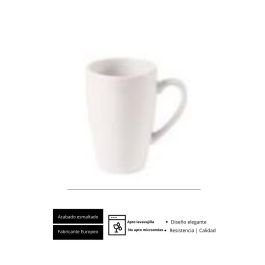 STEELITE Taza Quench 22 cl - Vajilla Blanca, Capacidad 22.5 cl, Taza No Apilable, No Apta Lavavajillas ni Microondas (Set de 24)