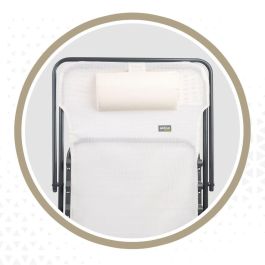 Tumbona reclinable Aktive Blanco 53 x 87 x 78 cm (4 Unidades) Tumbona reclinable Aktive Blanco 53 x 87 x 78 cm (4 Unidades)