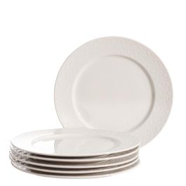 Plato Llano Blanco Porcelana Cocina 27 X 27 X 2,30 cm