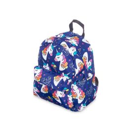 Mochila Escolar Pincello 586 Multicolor 28 x 12 x 22 cm Unicornio (12 Unidades)