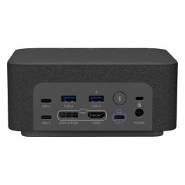 Logitech Logi Dock Dockingstation USB-C para Teams Negro