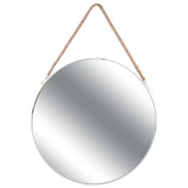 Espejo Con Asa Cuerda Bl Home Deco Factory diámetro 50 cm Precio: 21.49999995. SKU: B1CWD6D3N8