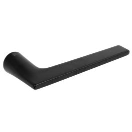 NUDA Manilla sin Roseta Lieve Ø25 Zamak Negro Mate / Blanco Mate / Cromo Cepillado, Largo 140mm