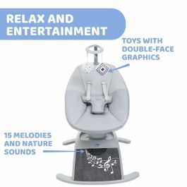 Chicco Columpio Comfy Wave 61 x 75 x 61 cm Gris AUC8058664164738