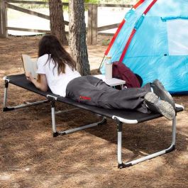 Cama playa acero plegable 186x58x35cm
