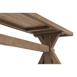 DKD Home Decor Banco Balines Madera Reciclada Natural 180 x 38 x 45 cm