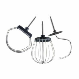 Continental Edison CERP800B Robot de Repostería 800W, 4,3L, 10 Velocidades, Función Pulso, Batidora de Vidrio 1,5L, Negro