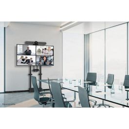 Neomounts WL55-875BL1 Soporte Motorizado de Suelo/Pared para Pantallas 55-100", Max 110 kg, Altura 98-163 cm, VESA 800x600, TÜV, Negro